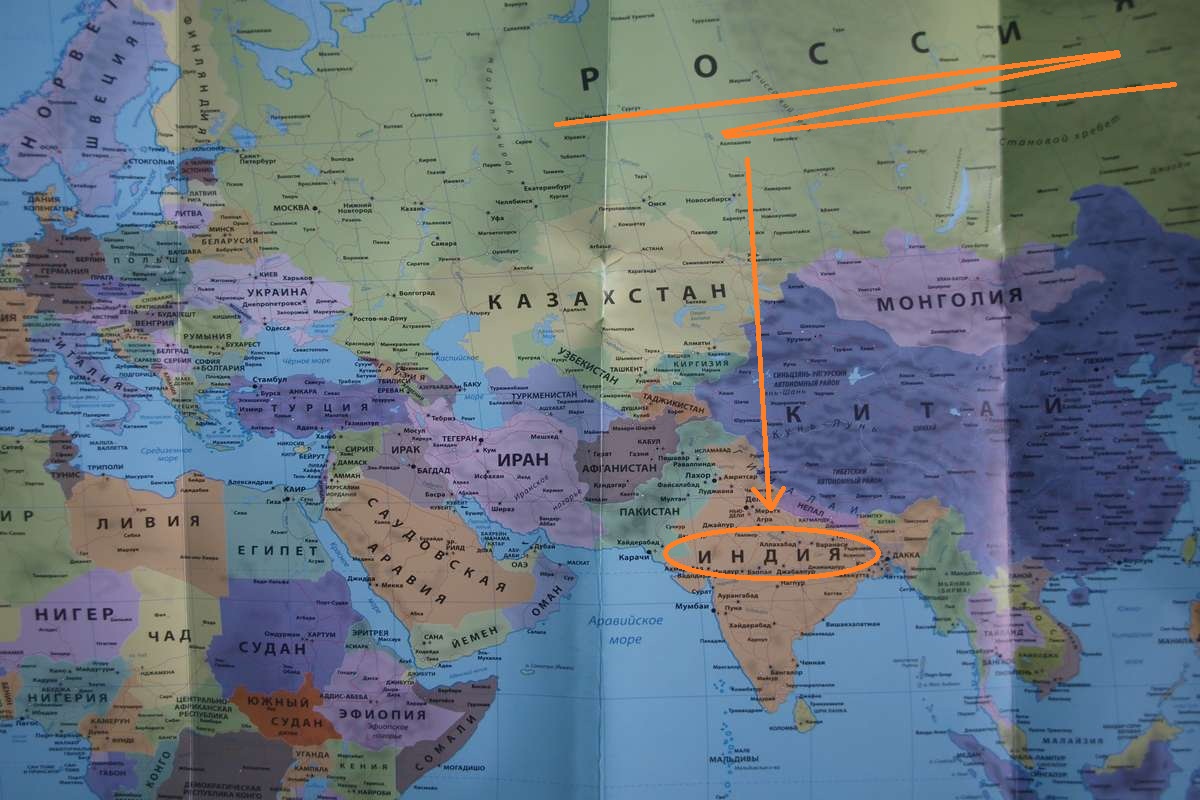 Где на карте находятся ОАЭ