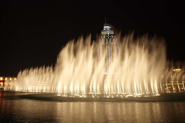 фонтаны в ОАЭ